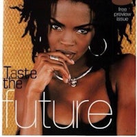 the cover of the album taste the future